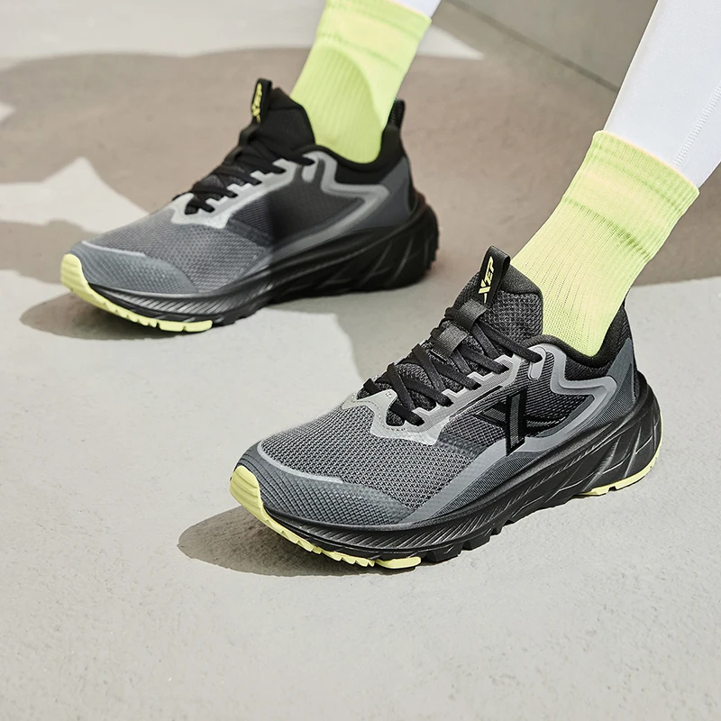 Xtep Shuran Running Shoes For Men  Winter Stability Sports Shoes Cushioning Rebound Sneakers 976419110047