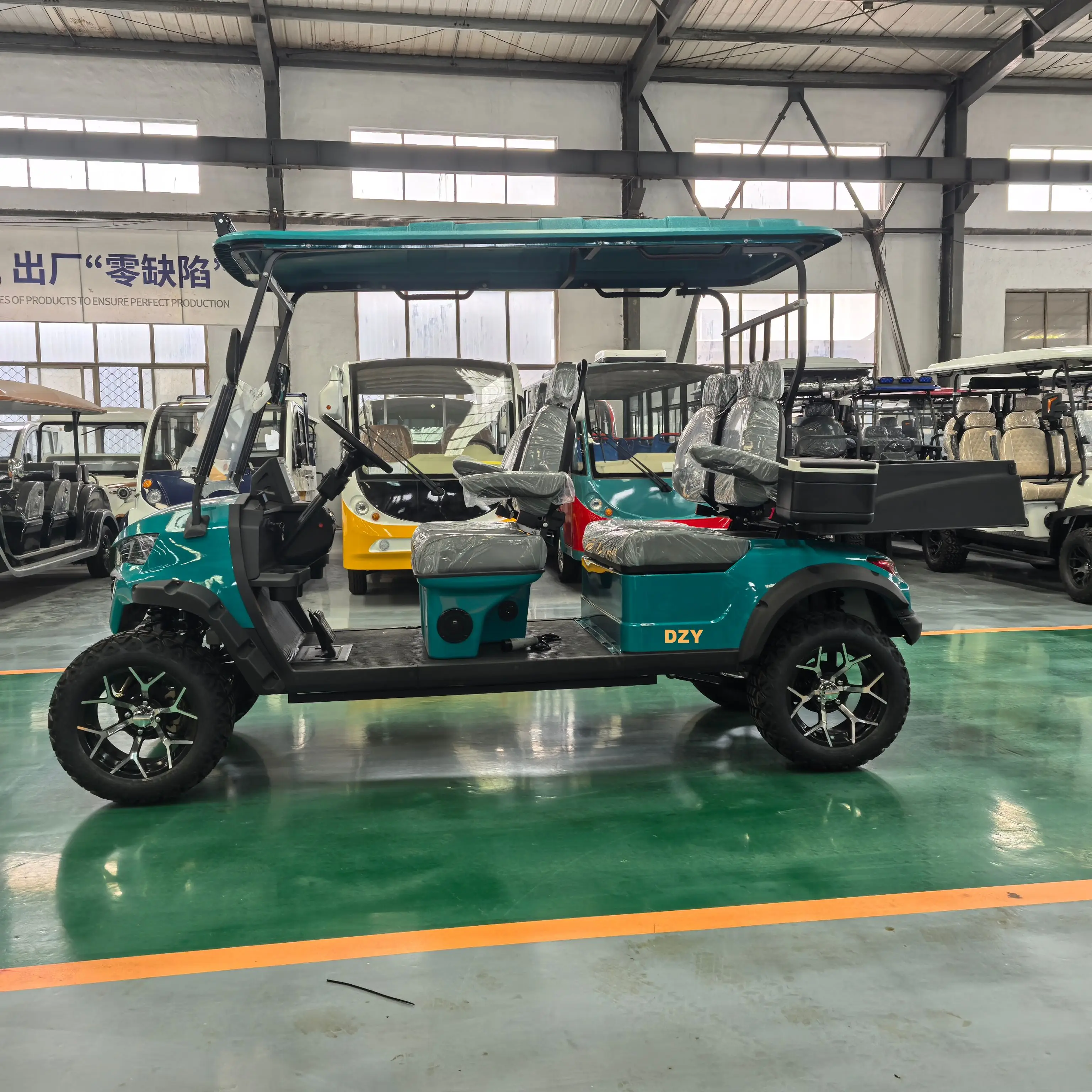 2026 New Energy Customized Handcart 7.5kw AC Motor Lithium Battery Off road Vehicle Golf Cart Golf Course Special Vehicle