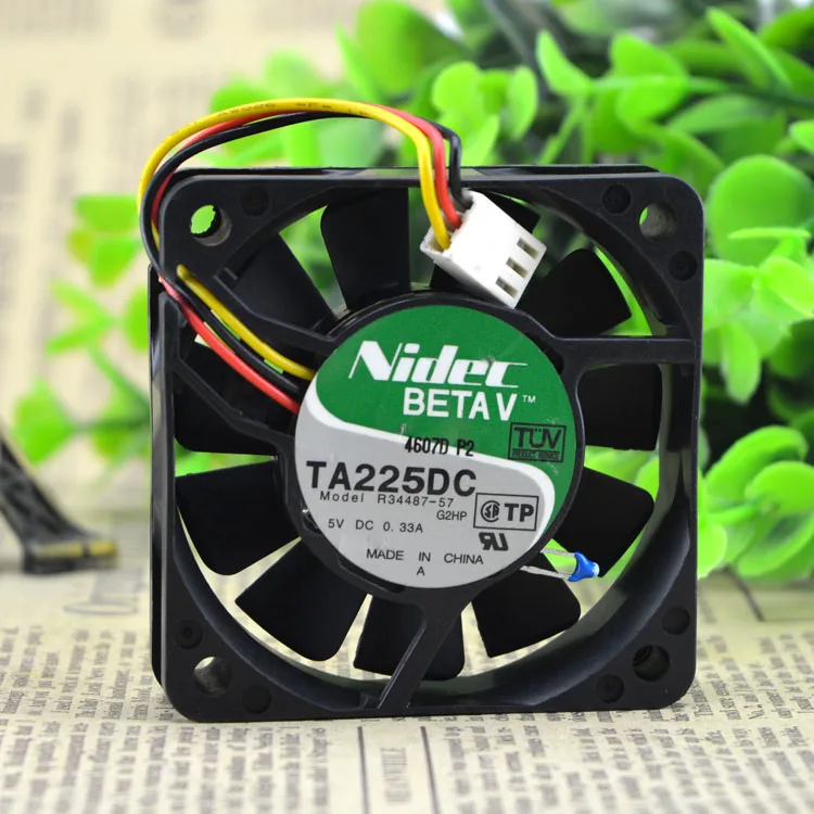 ORIGINAL TA2250C R34487-57 6015 DC5V 0.31A 6 CENTÍMETROS VENTILADOR de REFRIGERAÇÃO