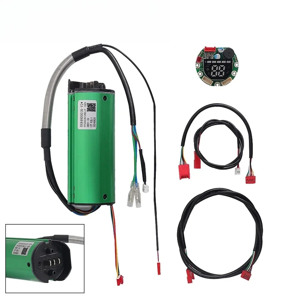 

Контроллер двигателя электрического скутера HX X8, 48 В, 15 А, комплект приборной панели, линия передачи данных, центральная панель управления, часть экрана дисплея