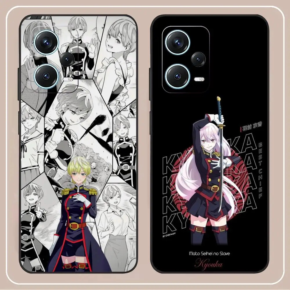 C_chained S_soldier Phone Case For Redmi Note 13 Pro Plus 12 11 A3X A1 A2 13C 12C Black Cover