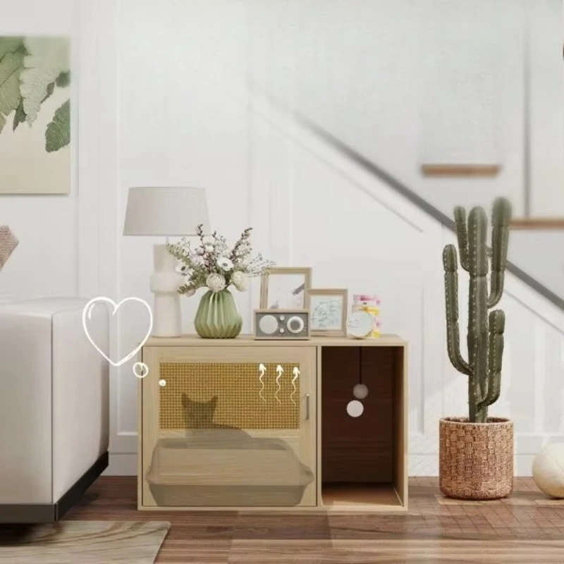 

Cat litter box shell accessory products meet the hygiene needs of felines