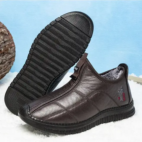 फैशन पुरुषों के जूते आरामदायक पुरुषों के जूते बहुमुखी पुरुषों के आरामदायक जूते एंटी-स्लिप प्लेटफ़ॉर्म जूते स्लिप ऑन पहनने के लिए प्रतिरोधी ज़ापाटोस 10 best sales पुरुषों के प्लेटफ़ॉर्म बूट - №6