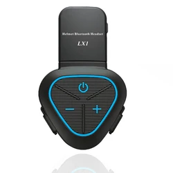 Letni kask motocyklowy LX1 specjalny zestaw słuchawkowy Bluetooth przenośny inteligentny zestaw słuchawkowy z redukcją szumów na wynos niebieski