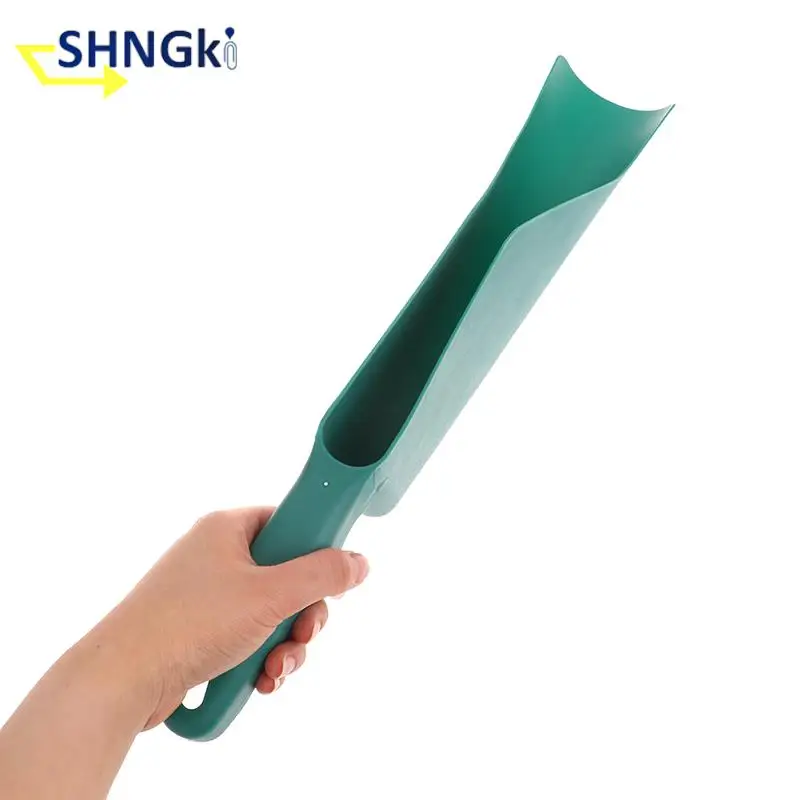 Gutter Drain Cleaning Scoop Plastic Ergonomic Handle Garden Tool Multifunctional Wide Mouth Fallen Leaves Home Non Slip Portable