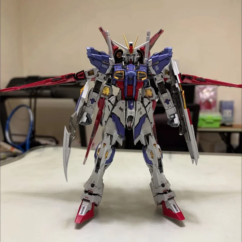 متوفر النسر نبض MG 1/100 طبعة ليلية داكنة طبعة مكررة قالب الغراء سبيكة إطار ورقة رذاذ تجميعها أطقم منمذجة الأطفال #5