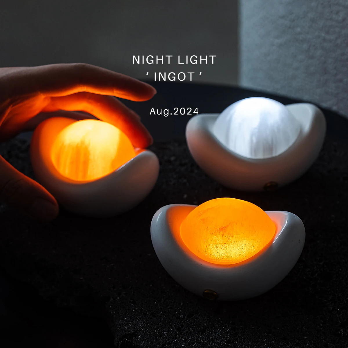 

Sycee Ore Nightlight Gift Bedroom Sleep Light Bedhead Atmosphere housewarming Companion Gift