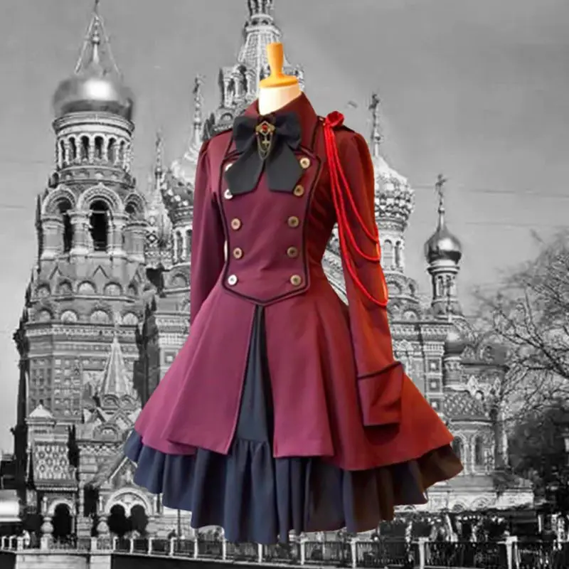 

Medieval Cosplay Costume Renaissance Gothic Dress Vintage Cosplay Skirt