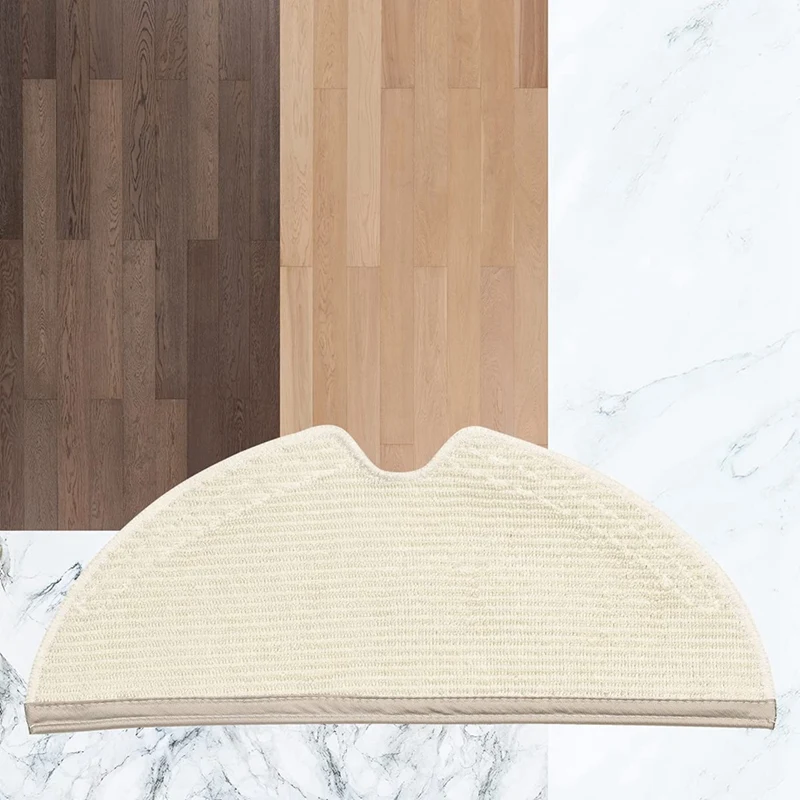 وسادات قماش ممسحة من المايكروفايبر لـ Xiaomi Roborock ، قطع غيار المكنسة الكهربائية ، S5 MAX ، S5 ، S50 ، S51 ، S55 ، S6 ، S6 ، نقية ، 8 عبوات