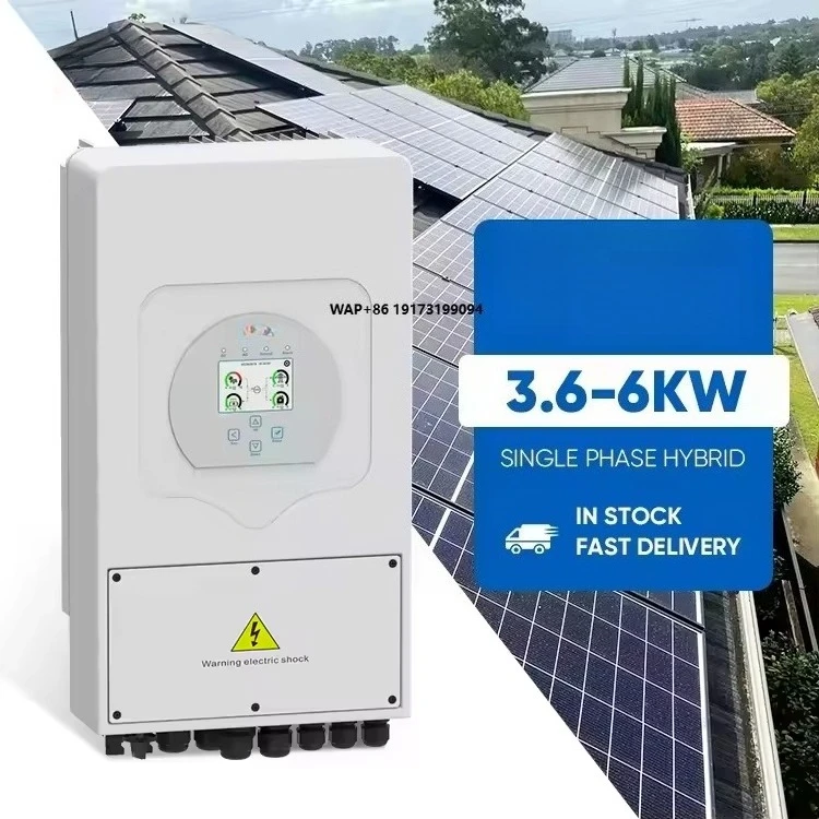 

98% Hybrid Inverter 60A 3KW 5KW 6KW Solar System Battery Charger 12v 24v Home Solar