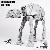 In Stock Space Movie AT-AT Building Blocks Bricks DIY Model Modfied from 75288 With Figures Toys for Children Christmas Gifts