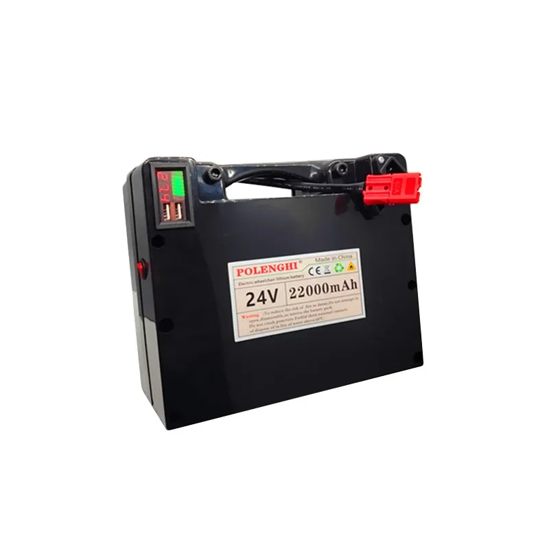 24V 22000mAh electric wheelchair lithium battery, elderly mobility scooter battery, Beizhen nine round lead-acid lithium battery - Image 6