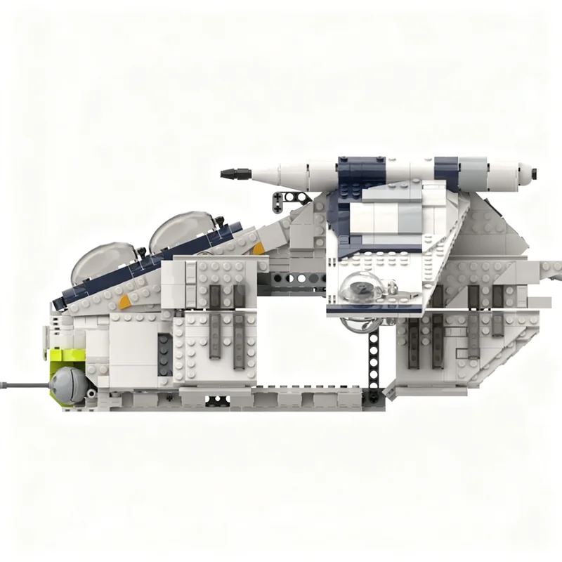 1431pcs MOC Republic Gunship Clone Wars Plo S Bros Star Battle Model Building Blocks Architecture Toys Christmas Gifts Education view 4