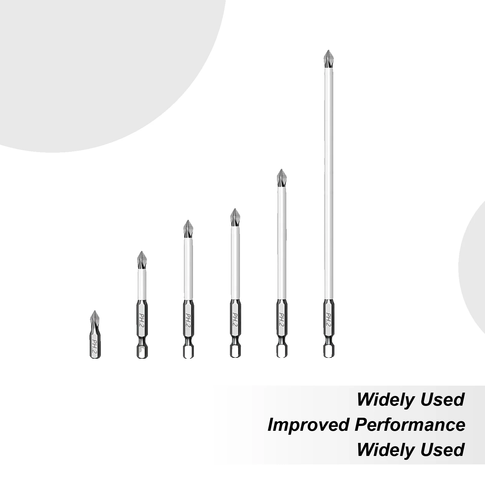 

Magnetic Drill Bit Set Anti-Slip Electric Tip Set Of 6 Compact Multi-Purpose Professional Drill Bit Kit For Automotive