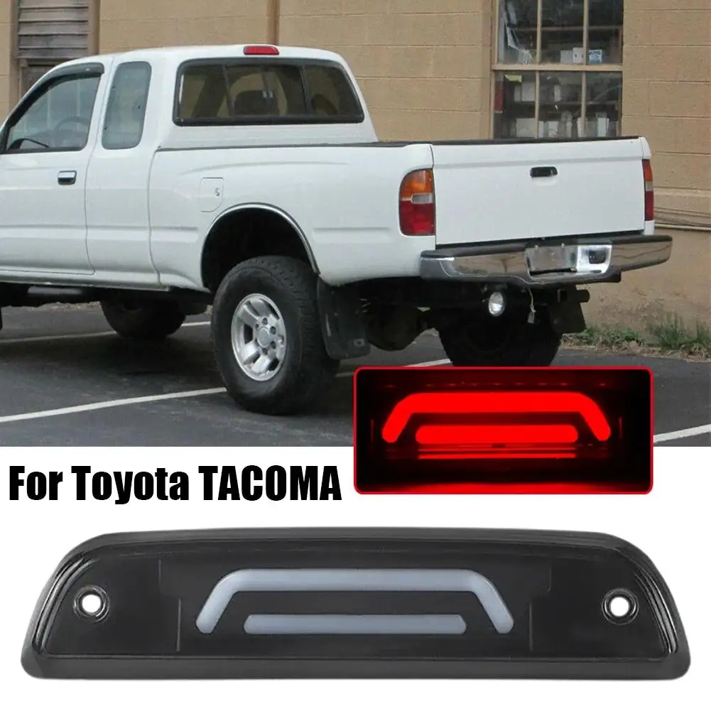 

Светодиодный дымчатый третий стоп-сигнал с высоким креплением, стоп-сигнал, грузовой фонарь для Toyota 1995-2016 81570-04030 81571-04010 Y8W6