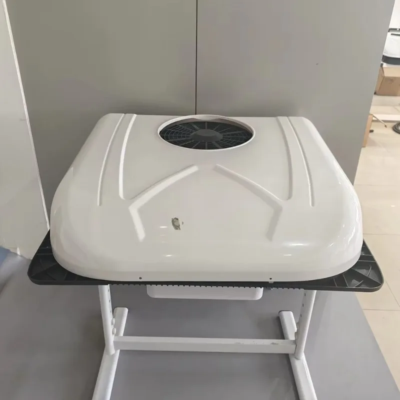 بطارية الطاقة المقصورة شاحنة الكهربائية التيار المتناوب t شاحنة المحمولة 12dc 12 فولت مكيف الهواء التيار المتناوب سيارة 12 فولت 24 فولت مكيف الهواء على السطح