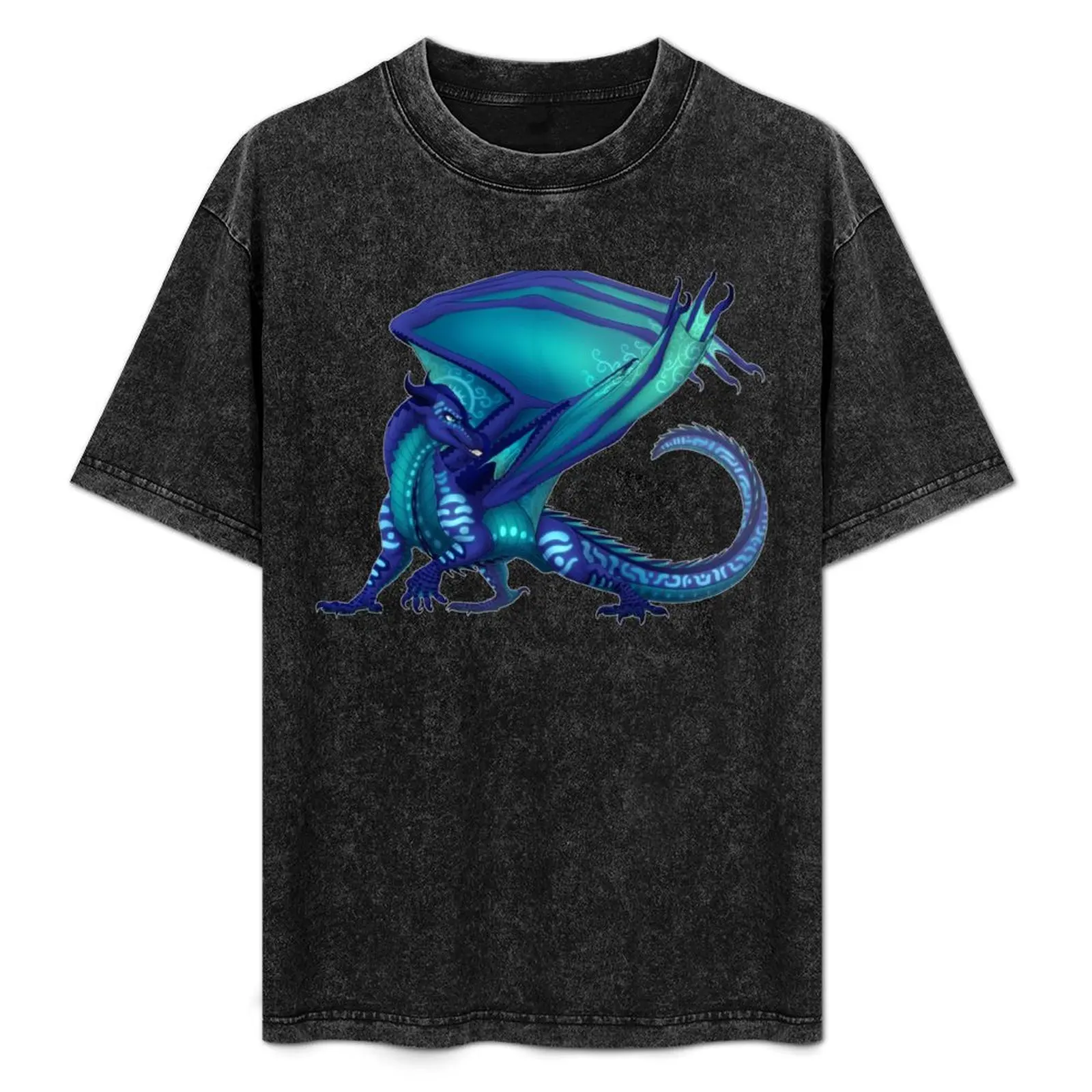 

Tsunami the SeaWing T-Shirt Abstract Pattern Print Top