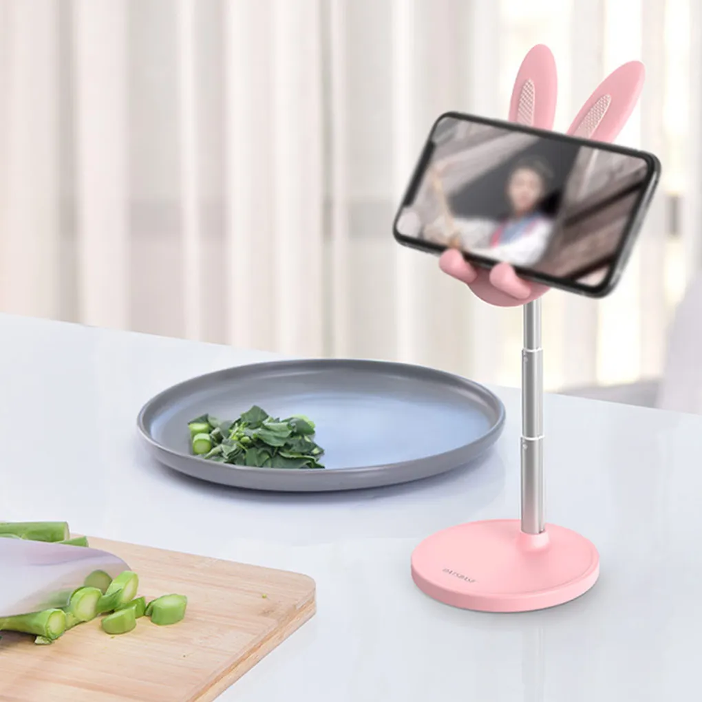 Desktop Phone Holder Cartoon Bracket Support Smartphone Stands Tools