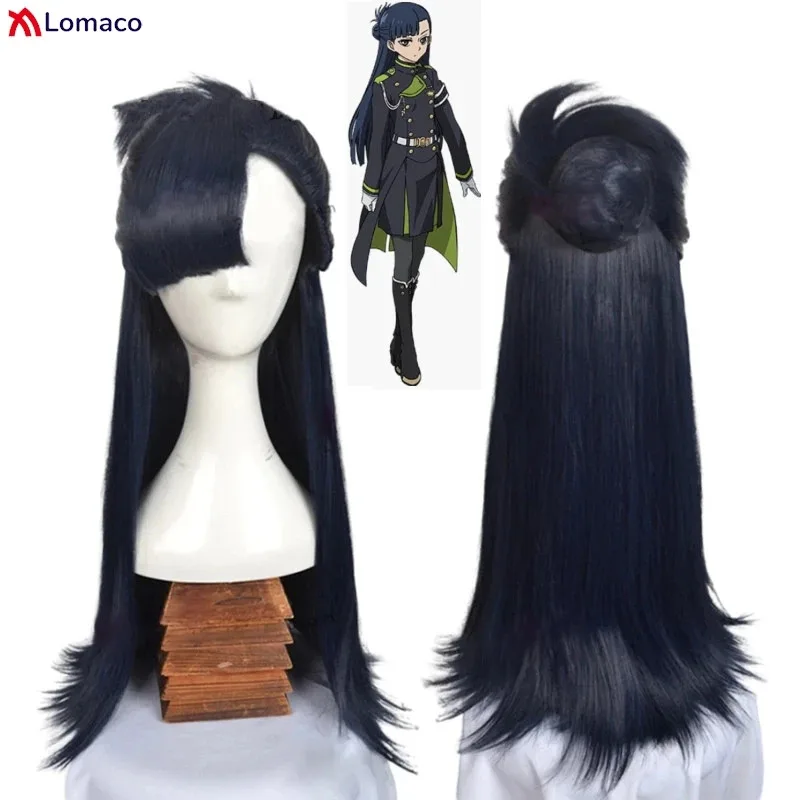qq45Anime Seraph of the End Shigure Yukimi Custom Women Halloween Carnival Cosplay Costume Christmas Party