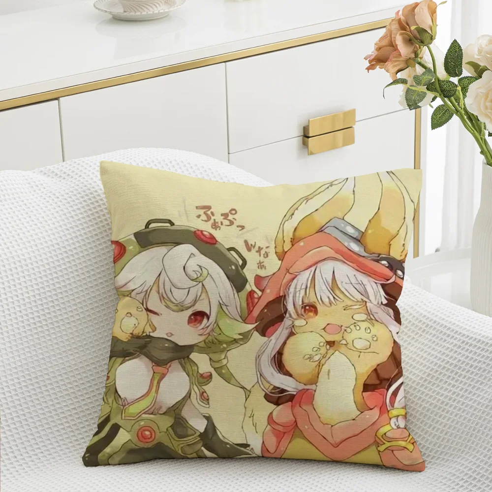 Made in Abyss Decorative Pillowcases Cushion Covers Living Room Cushions Cover for Pillow Sleeping Pillows Home Sofa Pillowcase