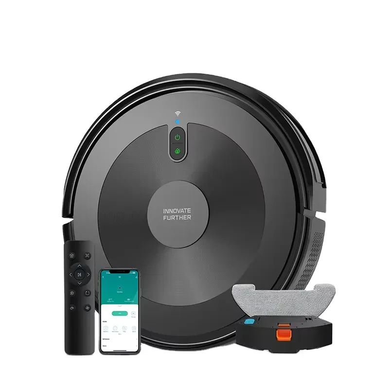STLF GJ Bagotte Smart Robot Vacuum Cleaner Wet Dry Auto Mop & Sweep Battery Powered Floor Care for Home & Hotel Use