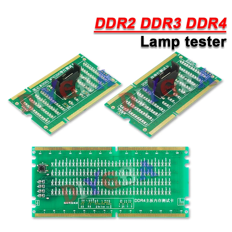 DDR2 DDR3 DDR4 Płyta główna Gniazdo pamięci Analizator diagnostyczny Karta testowa LED Tester światła procesora Fałszywe obciążenie 1150 1151 1155 1156 771/775