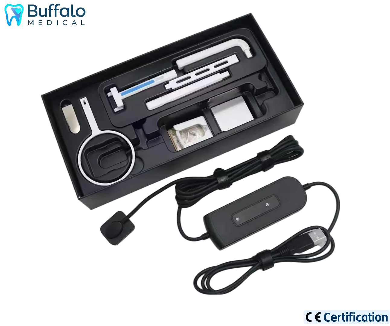 Buffalo Electric Dental X Ray Sensor High Resolution CMOS Imaging CE Certified 2-Year Warranty