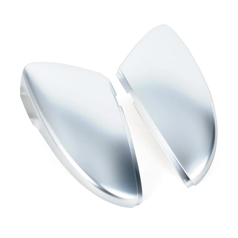 Coperchio del cappuccio della copertura dello specchietto retrovisore cromato opaco 2 pezzi per Volkswagen VW Passat B7 2011-2015,CC Jetta Scirocco