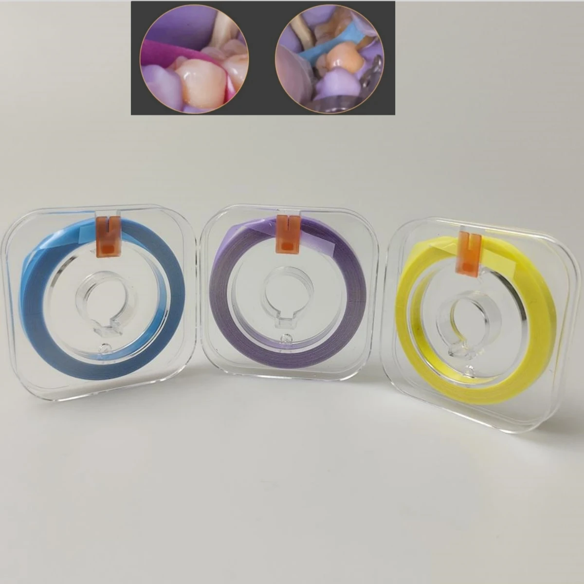 JUMTOP Dental Polishing Strip Roll 4mm Width 6m Length Resin Teeth Grinding Sanding Shaping Dentist Material