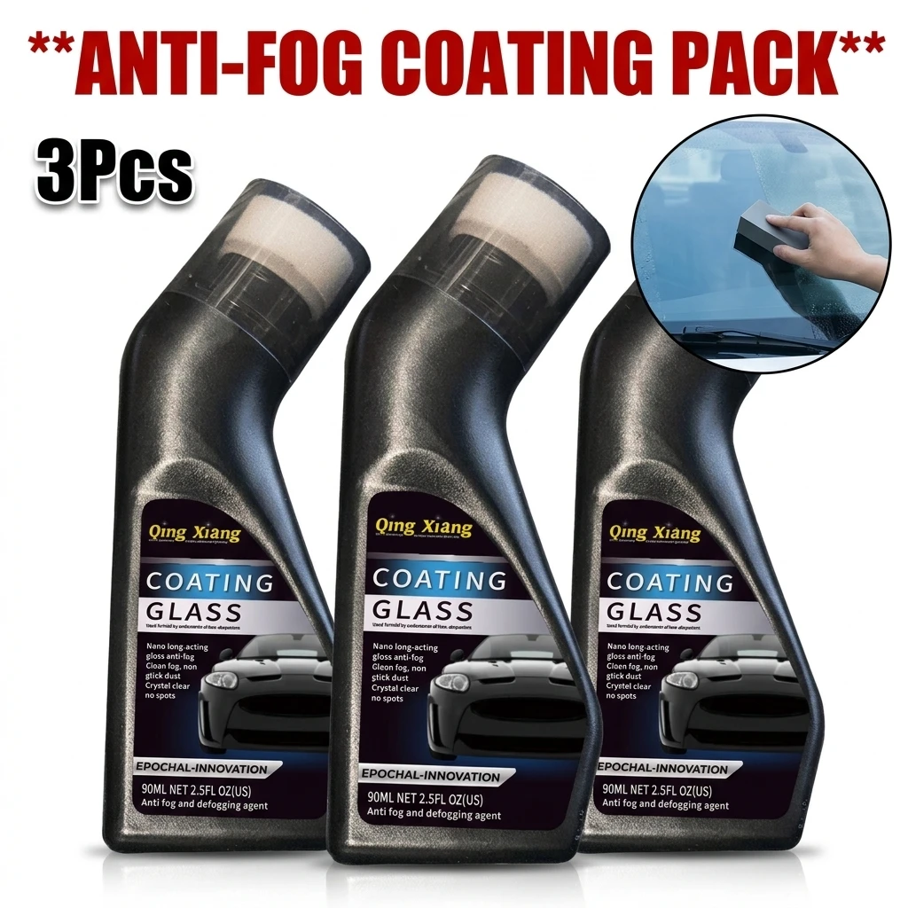 Car Glass Oil Film Remover Automotive Glass Sponge Cleaning Brush Front Inner Windshield Glass Oil Film Cleaner For Car Cleaning