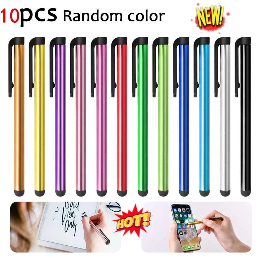 

10pcs Universal Drawing Stylus Pen For Android Capacitive Touch Pen For IPhone For Xiaomi Tablet Phone Pencil Pad Accessories