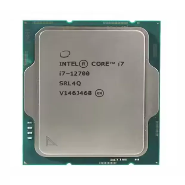 12th Gen I7-12700K CPU Core 3.6GHz 12-Core 125W LGA 1700 Desktop Gaming Computer Tray Boxed Us ed