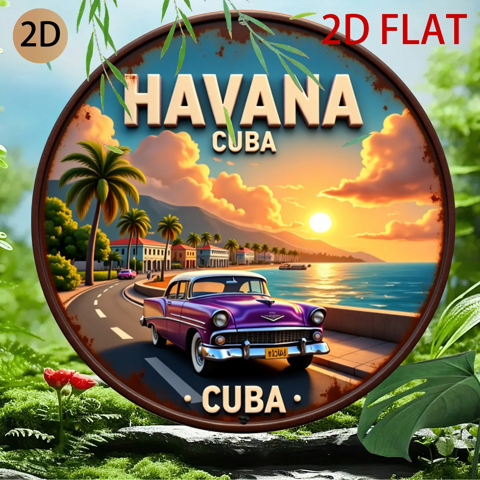 2D Płaski Okrągły Logo Havana – Home Decor Logo Design recenzja i cena