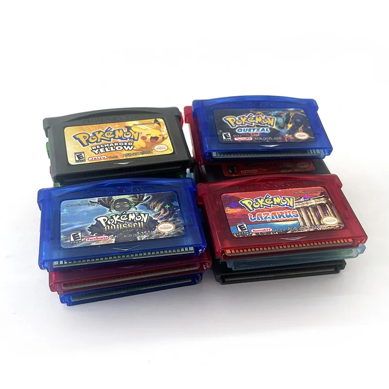USA-Version Rom Hack Englisch Pokémon RADICAL RED Ultra Violet Spielmodul GBA Spielkassette Videospielkonsole für GBA