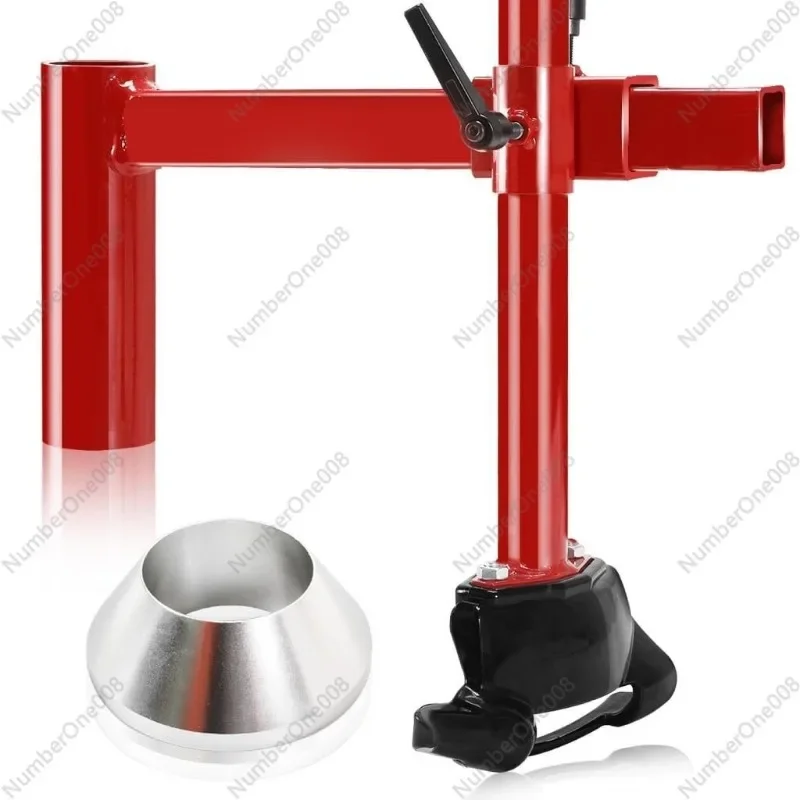 طقم رأس البط اليدوي لتغيير الإطارات (مع مخروط فضي) مع مبدل الإطارات #1