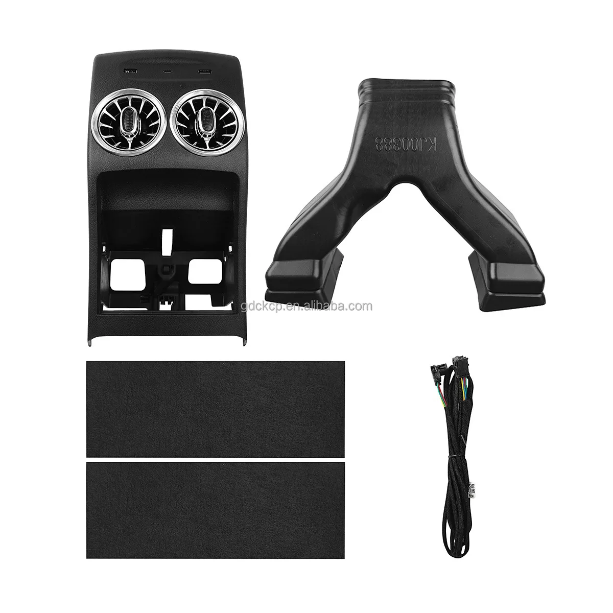Hot Sale 64 Color LED Rear Air Vent for A-class W176 B-class W246 CLA C117 GLA X156 Rear Air Outlet Assembly Upgrade Kit