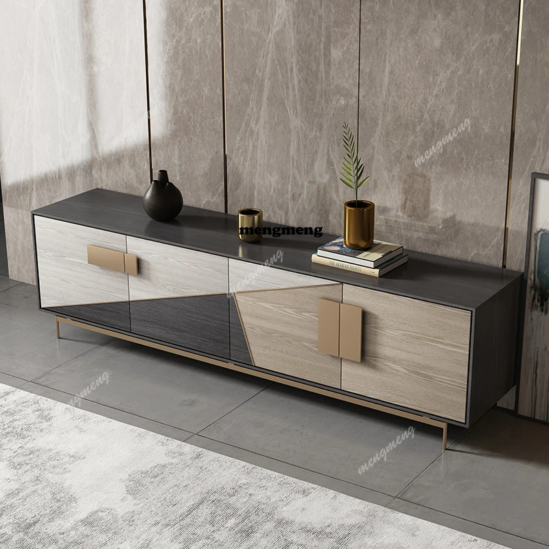 

Компактные креативные кронштейны для телевизора, эстетичные и элегантные подставки для телевизора класса люкс, простой дизайн, тумба под телевизор, мебель для гостиной