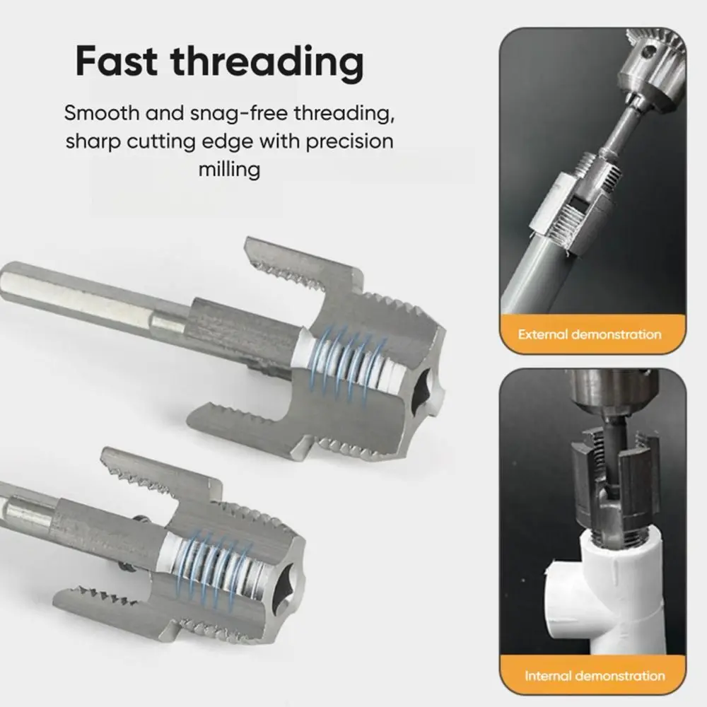 

4/6 точек открывалка для водопроводных труб внутри и снаружи вместе универсальная открывалка для водопроводных труб из ПВХ с внутренней резьбой