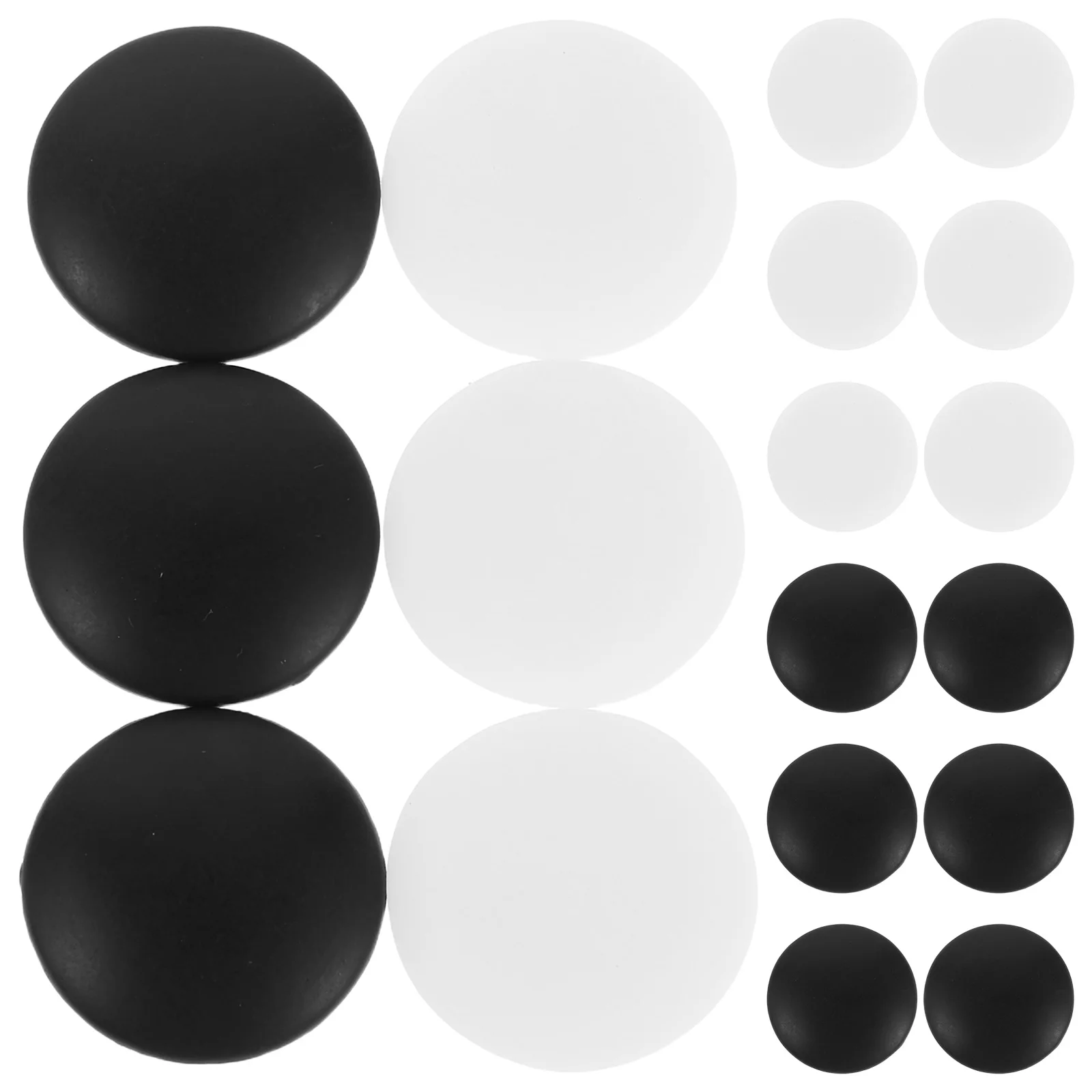 

361Pcs 2.2cm Go Chess Stones Small Plastic Chess Pieces Portable Home Use Tournament Play Board Game Supplies Board Game Bag