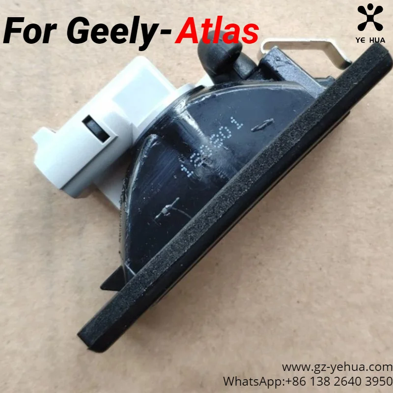 For Geely Atlas Azkarra Boyue Pro FX11 2020 License Plate Lamp Assembly Automobiles Parts Accesorios Para Auto Tools