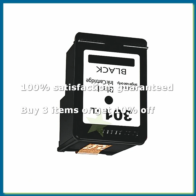 301XL Ink Replacement for 301, Compatible for Deskjet 1000 1050 2050 2630 2540 2510 Printers A-DTB3