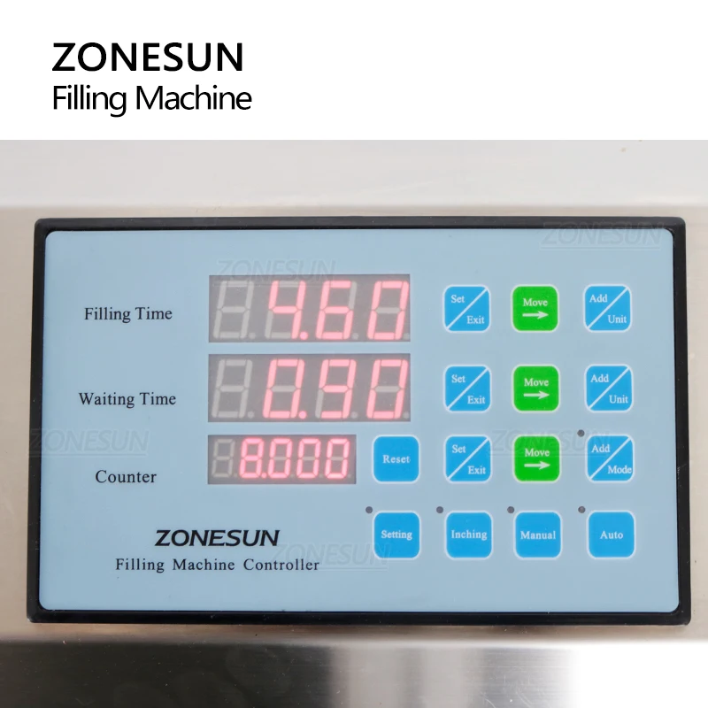 ZONESUN ZS-DTGT900P Automatic Paste Filling Machine Viscous Liquid Honey Hand Cream Lotion Cosmetics Packaging Production Line