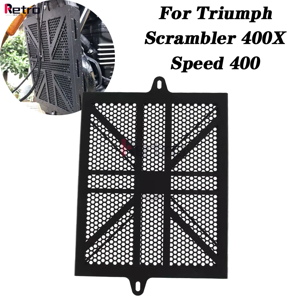 

For Triumph Scrambler 400X 400 X Scrambler400X Speed 400 Speed400 2024 Accessories Radiator Guard Grille Radiator Grill Cover