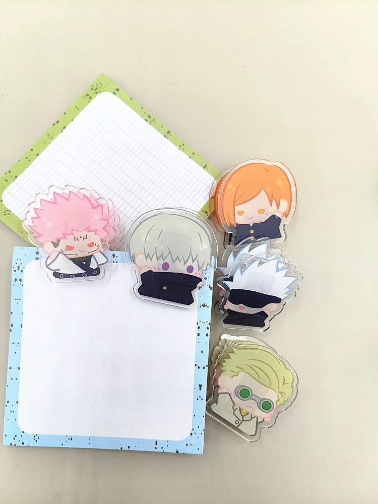 Game Jujutsu Kaisen Fushiguro Megumi Ryomen Sukuna Cosplay Student Examination Paper Polypropylene Clip  Ambitus  Anime