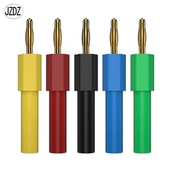 JZDZ 5PCS 4MM Banana Jack Female to 2MM Gold Plating Banana Male Plug Cable Wire Adapters Plugs  J.20011