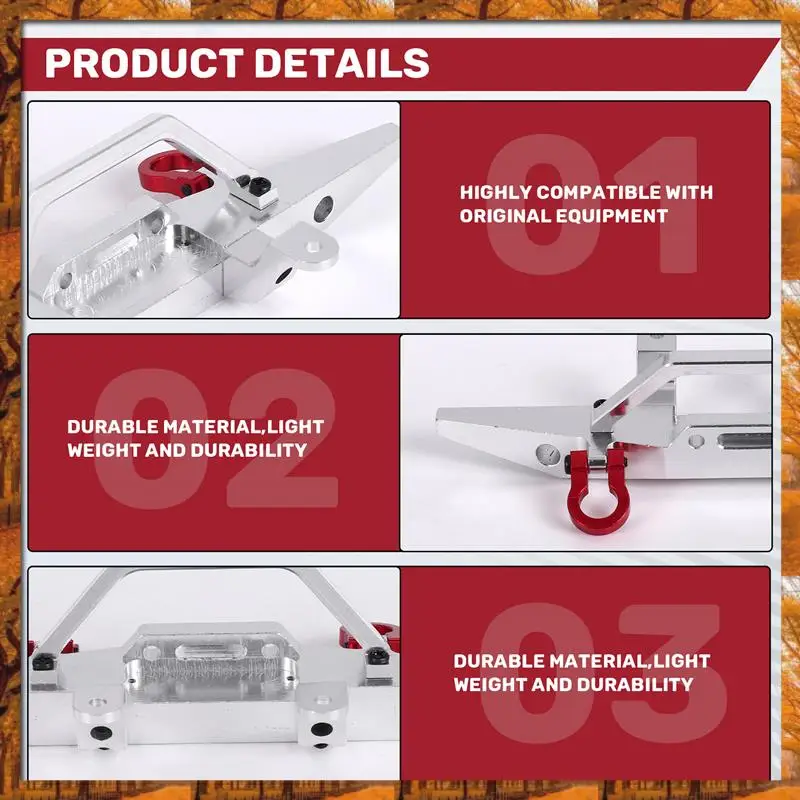 

2025 трендовый металлический передний бампер для MN D90 D91 D96 MN90 MN99S 1/12, детали для обновления радиоуправляемого автомобиля, аксессуары