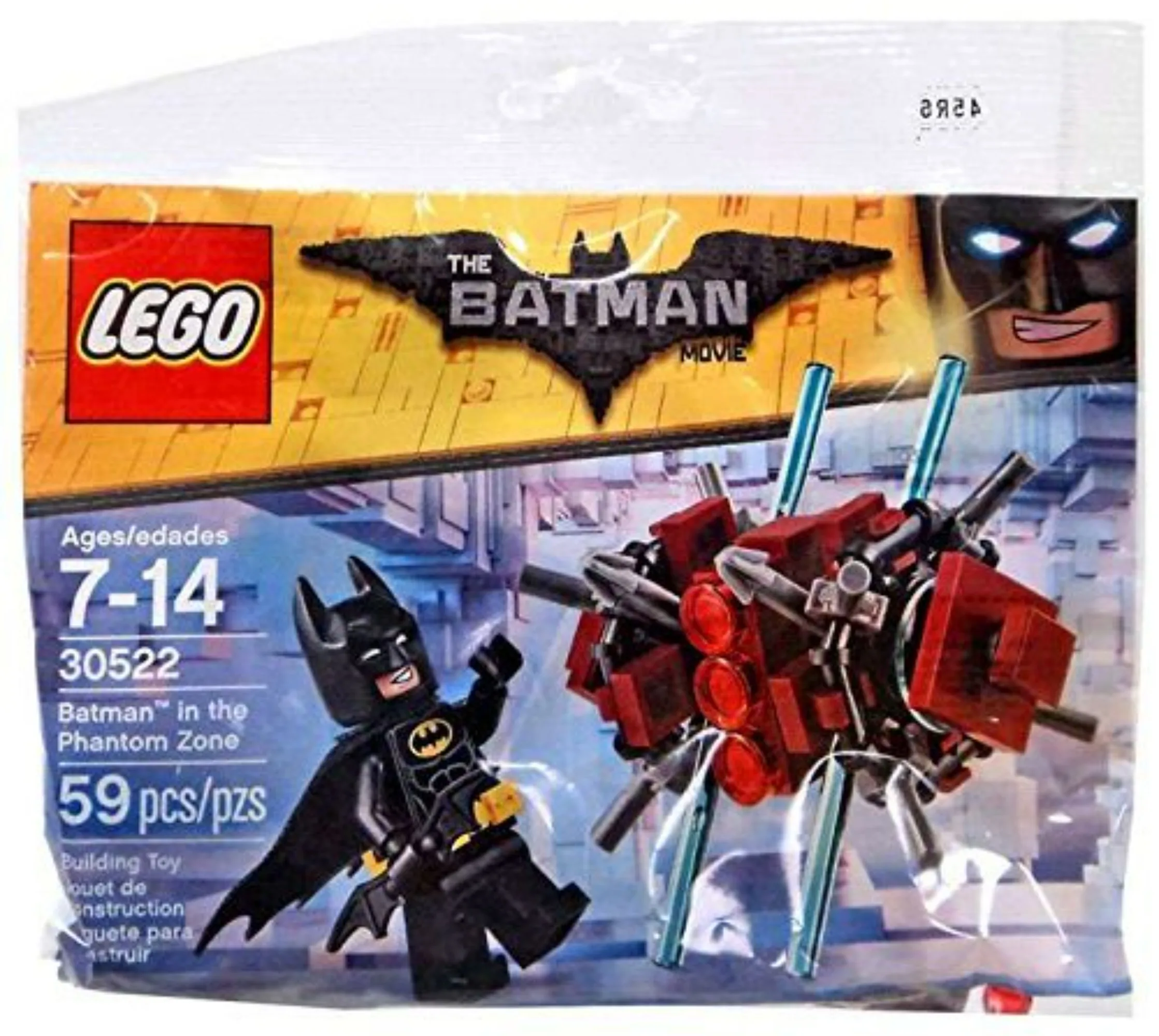 LEGO The LEGO Batman Movie Theme - Batman in the Phantom Zone Polybag 30522 (2017)  59pcs 7-14