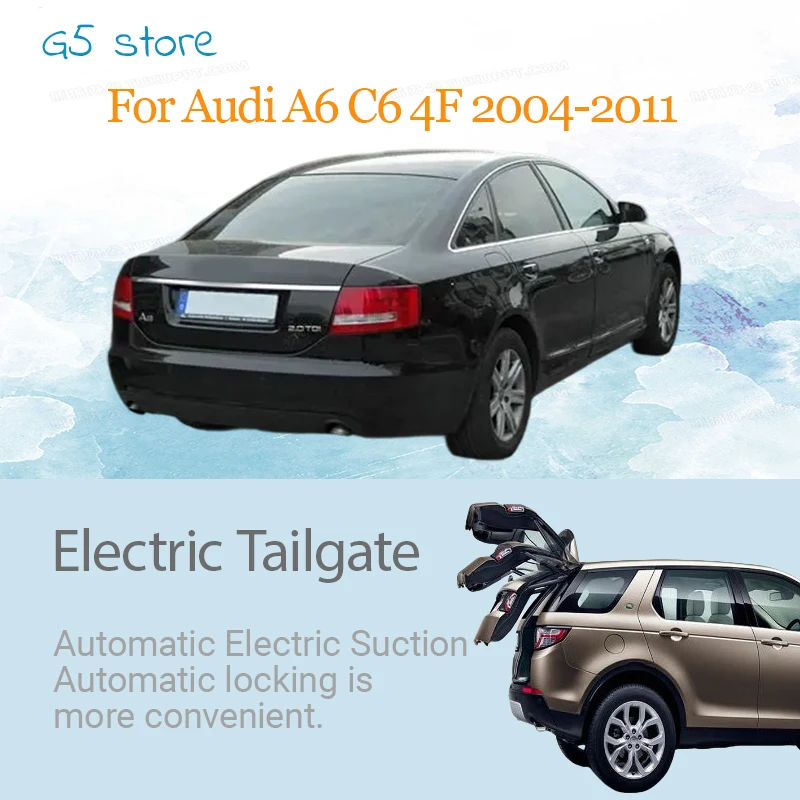 

For Audi A6 C6 4F 2004-2011 Power Electrically operated Smart Automatic tailgate modification system