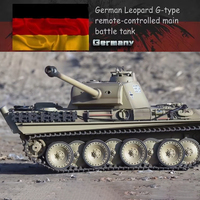 Henglong 1/16 3879 German Leopard G Type Remote-Controlled Main Battle Tank Infrared Combat Simulation Military Model Boy Toy
