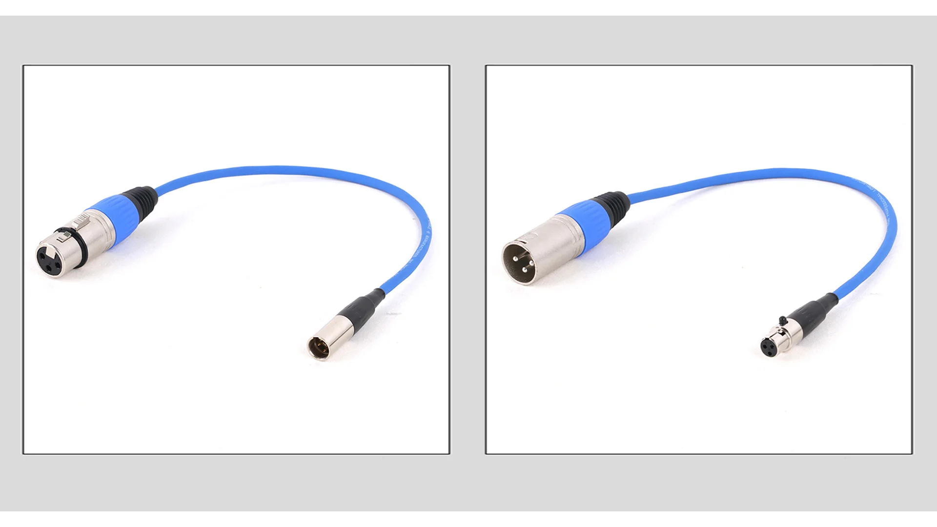 GuerGuo Mini XLR Audio Kabel Mini XLR 3Pin Stecker/Buchse auf 3PIN XLR Buchse/Stecker für Kopfhörer Carmera Konverter – Detail 5